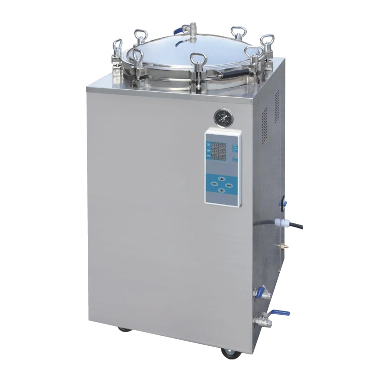 Vertical Counter Pressure Autoclave Use