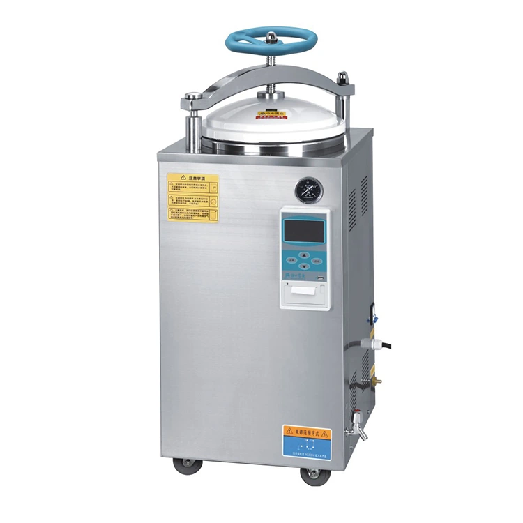 Vertical pressure steam sterilizer mushroom autoclave sterilization equipments